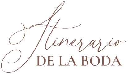 Itinerario de la boda